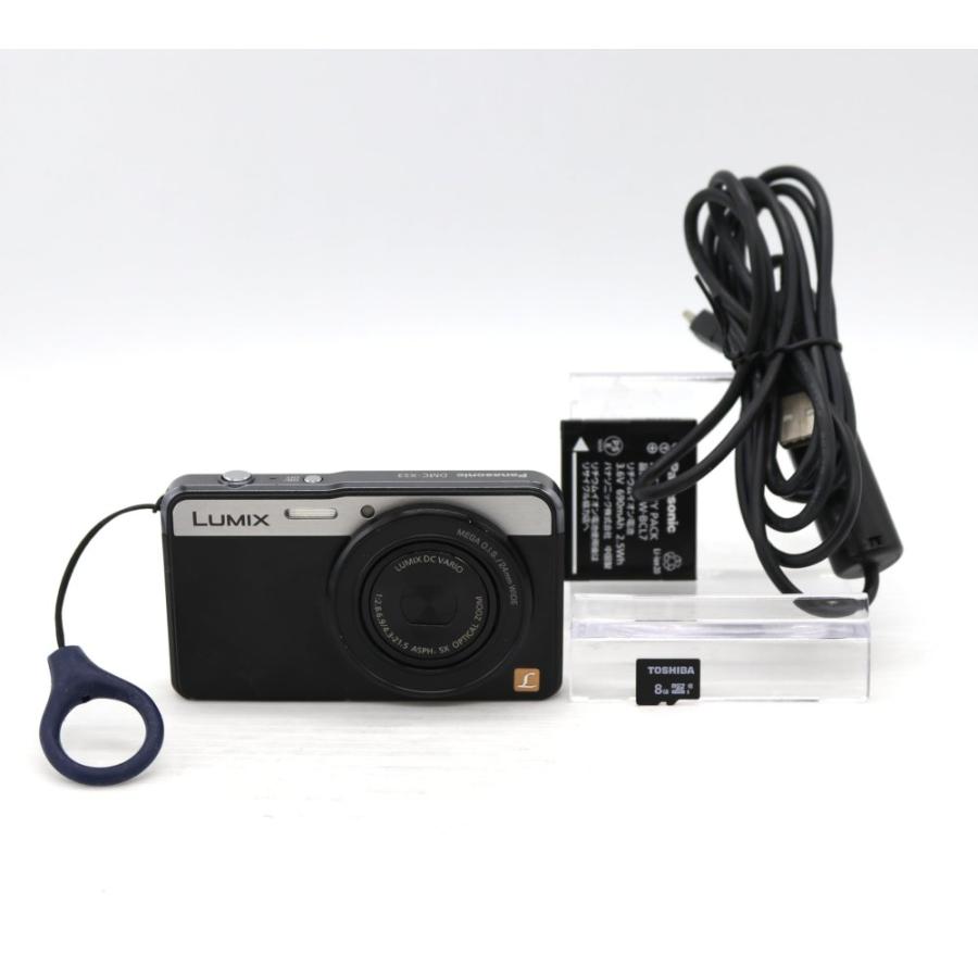 パナソニック デジタルカメラ ルミックス XS3 光学5倍 ブラック DMC