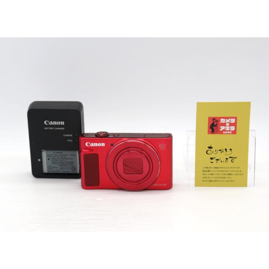 【新品級】Canon PowerShot SX620 HS レッド 25倍ズーム Amazon | Canon コンパクトデジタルカメラ PowerShot SX620 HS レッド