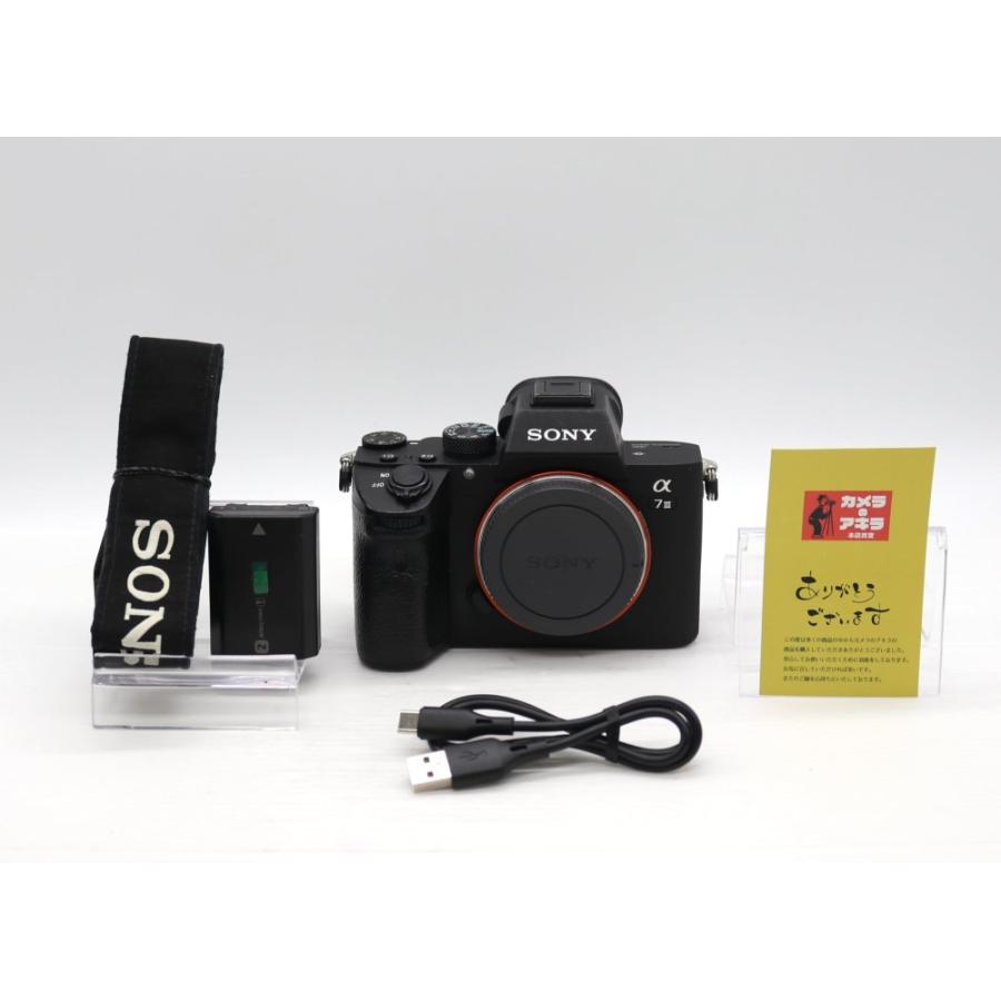 SONY(ソニー) フルサイズ ミラーレス一眼カメラ α7III ボディ(レンズ