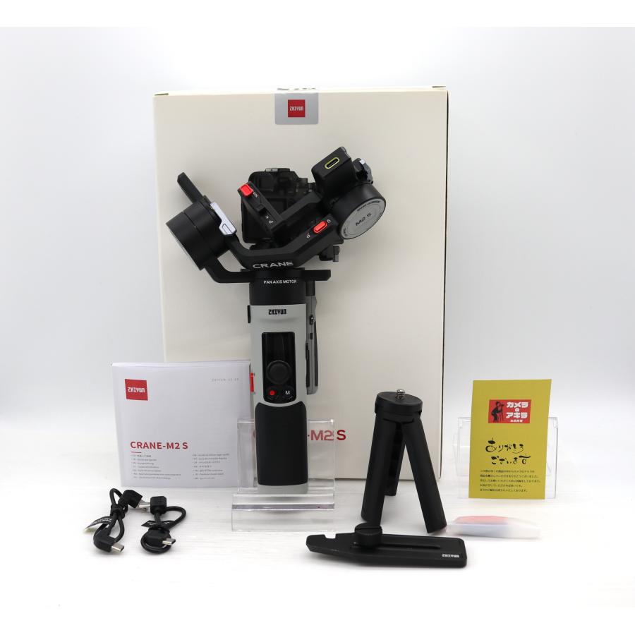 ZHIYUN CRANE M2S ジンバル スタビライザー 本体のみ 動作確認済 ZHIYUN正規代理】Zhiyun Crane M2S 手持ち3-軸 カメラ ビデオ
