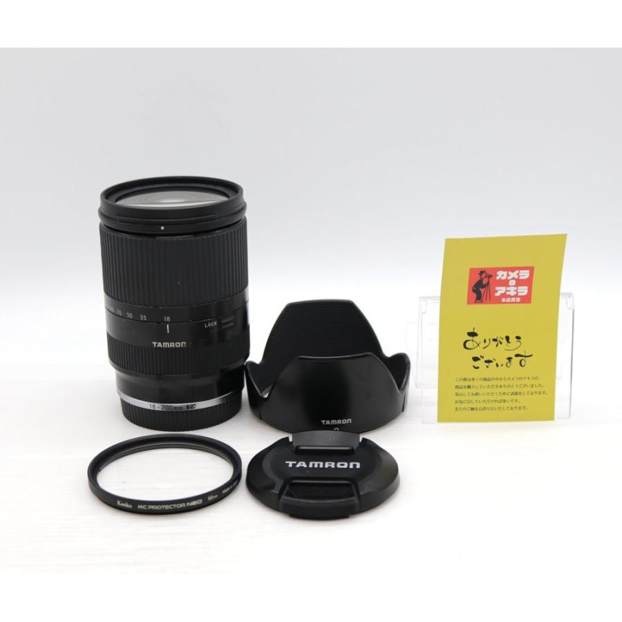 TAMRON 高倍率ズームレンズ 18-200mm ソニーEマウント用 TAMRON 高倍率ズームレンズ 18-200mm F3.5-6.3 DiIII VC ソニーE