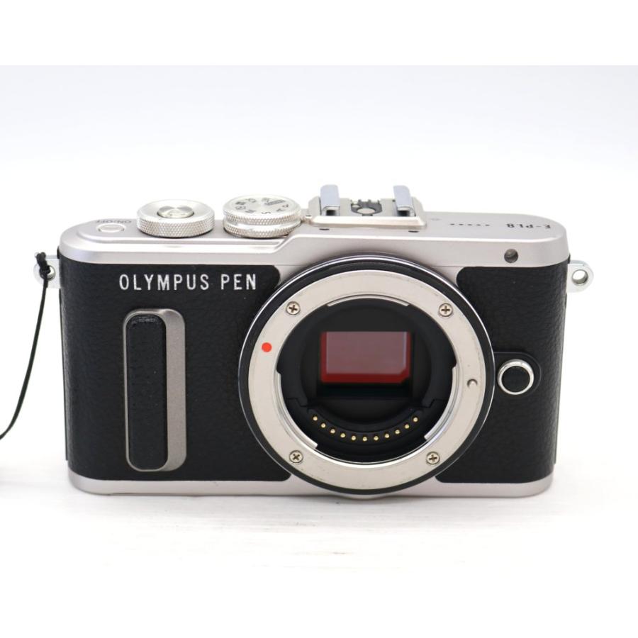 OLYMPUS ミラーレス一眼 E-PL8 EZ レンズキット ブラック : カメラの