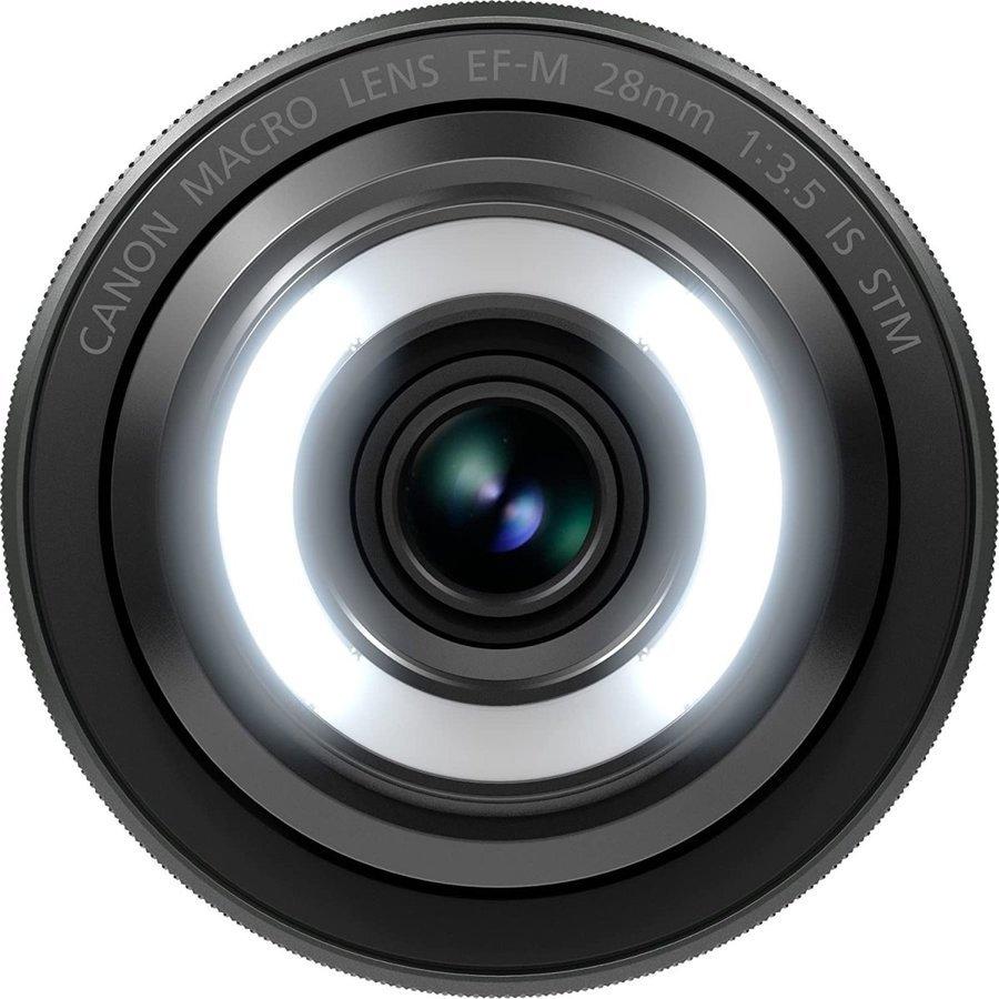 EF-M キヤノン Canon 28mm F3.5 IS STM ブラック マクロレンズ EF-M キヤノン Canon 28mm F3.5 IS STM ブラック マクロレンズ