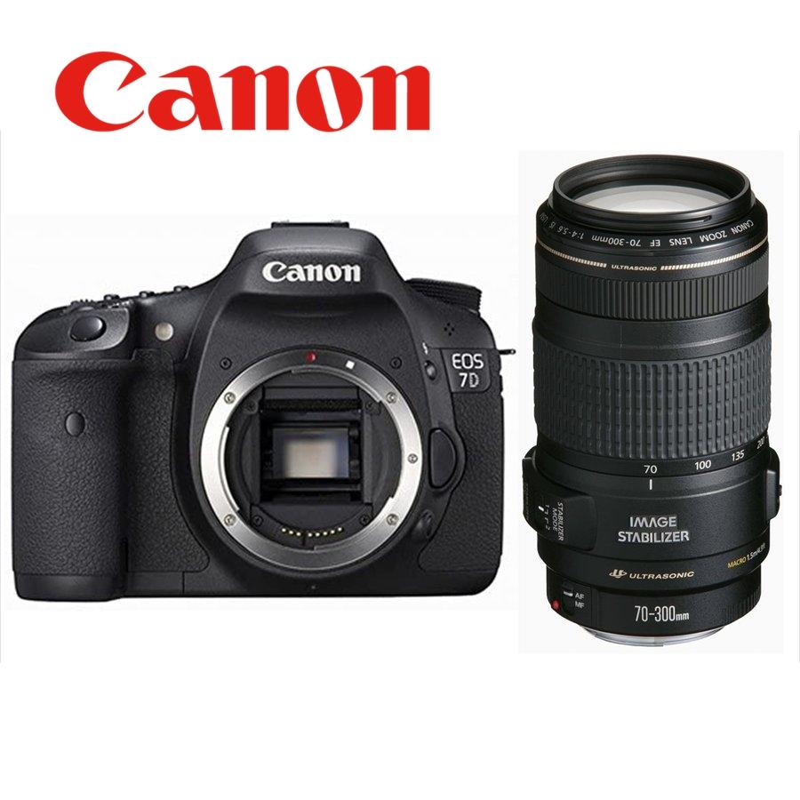 キヤノン Canon EOS 7D EF 70-300mm 望遠 レンズセット 手振れ補正 