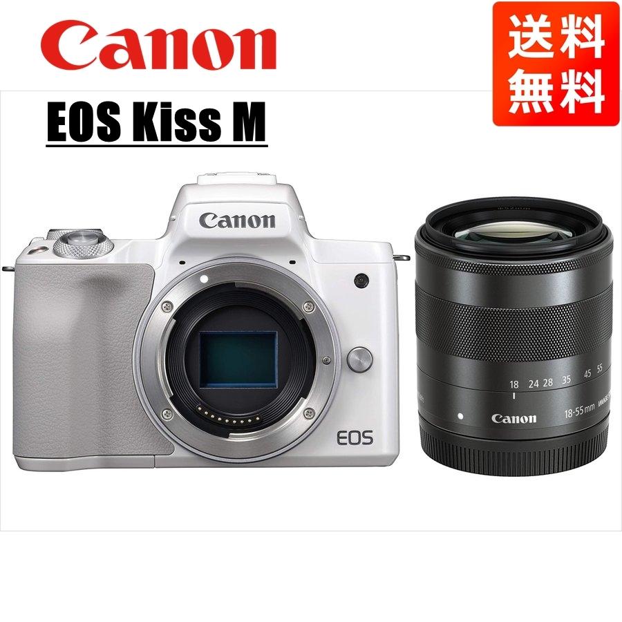 EOS M キヤノン Canon Kiss ホワイトボディ EF-M 18-55mm EOS M キヤノン Canon Kiss ホワイトボディ EF-M 18-55mm