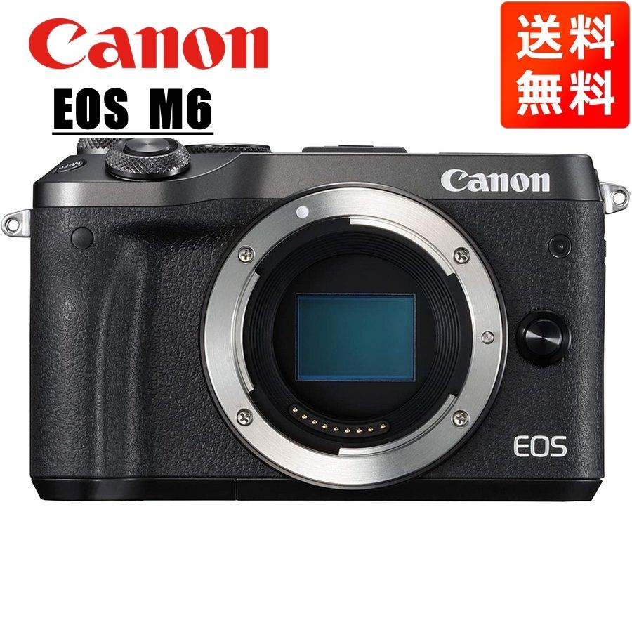EOS M キヤノン Canon M6 ボディ ブラック ミラーレス一眼 カメラ 中古 
