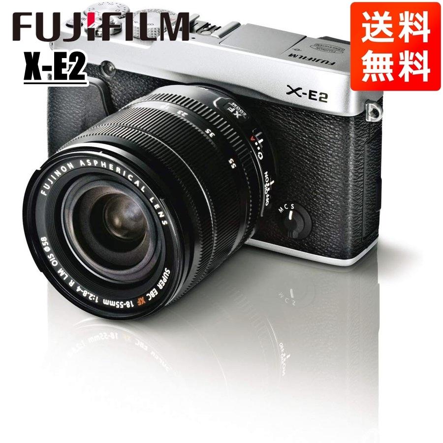かわいい Fujifilm 富士フイルム X E2 中古 カメラ ミラーレス一眼 シルバー レンズキット 18 55mm ミラーレス一眼カメラ Floridapace Gov