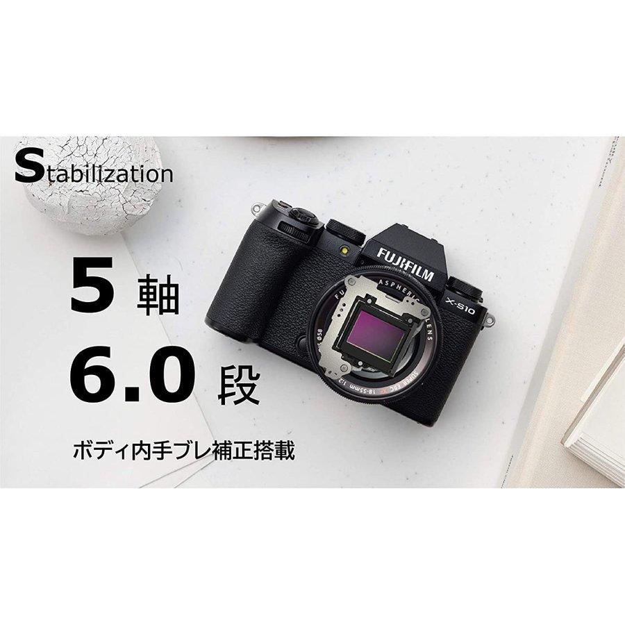 富士フイルム Xシステム FUJIFILM X-S10 ボディ ブラック Wi-Fi 富士フイルム Xシステム FUJIFILM X-S10 ボディ ブラック Wi-Fi