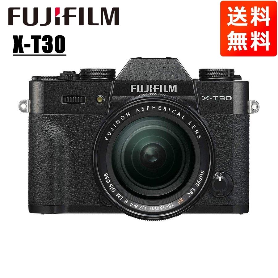 富士フイルム FUJIFILM X-T30 18-55mm レンズキット ブラック ミラーレス一眼 カメラ 中古｜camerart-shop