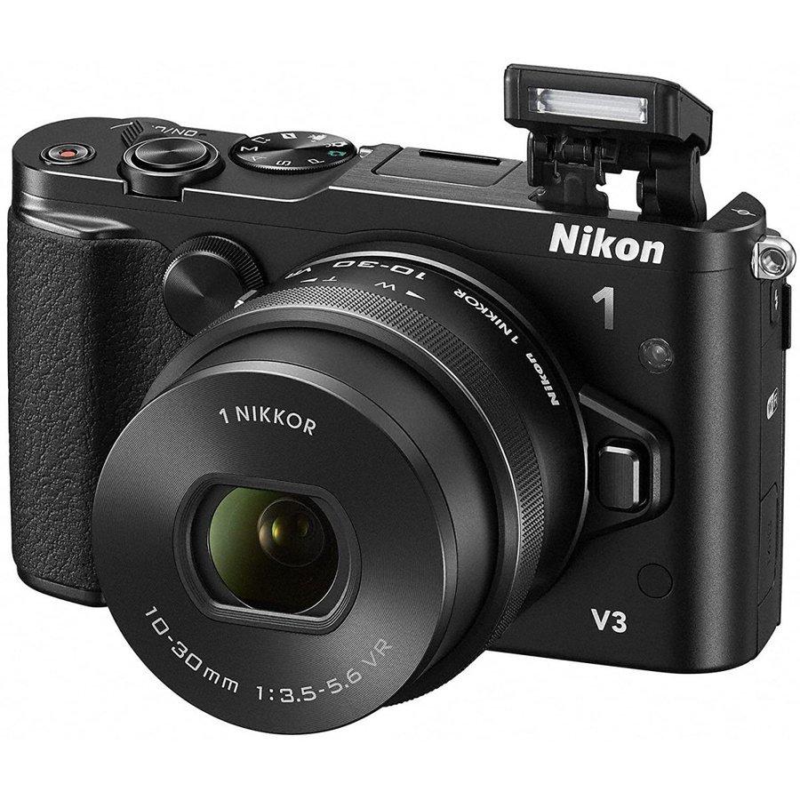 ニコン Nikon 1 V3 プレミアムキット ブラック ミラーレス 一眼レフ