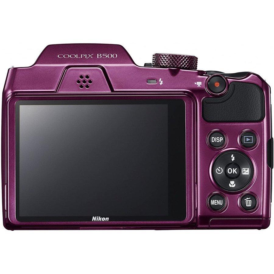 ニコン Nikon COOLPIX B500 クールピクス プラム コンパクトデジタルカメラ コンデジ カメラ 中古｜camerart-shop｜04