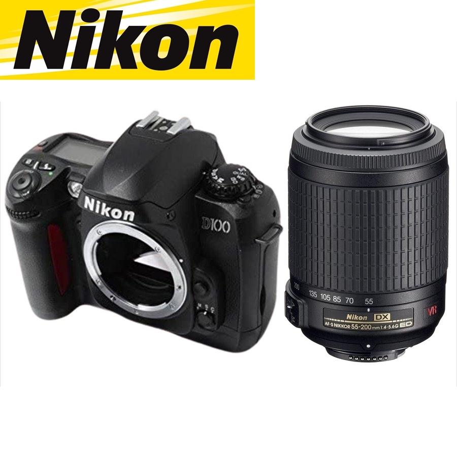 ニコンD ニコン Nikon D100 AF-S 55-200mm VR 望遠 レンズセット ニコンD ニコン Nikon D100 AF-S 55-200mm VR 望遠 レンズセット