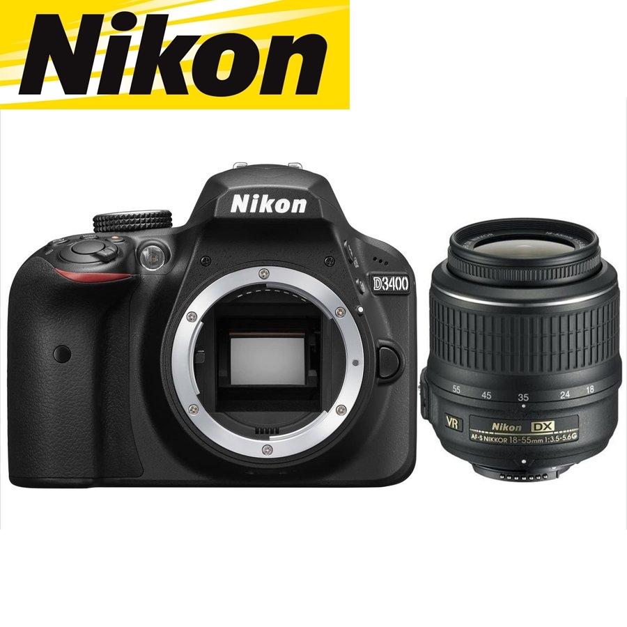ニコンD ニコン Nikon D3400 AF-S 18-55mm VR 標準 レンズセット ニコンD ニコン Nikon D3400 AF-S 18-55mm VR 標準 レンズセット