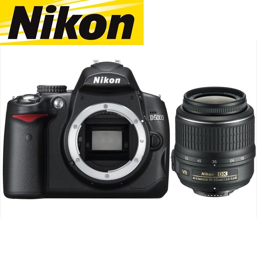 ニコン Nikon D5000 AF-S 18-55mm VR 標準 レンズセット 手振れ補正
