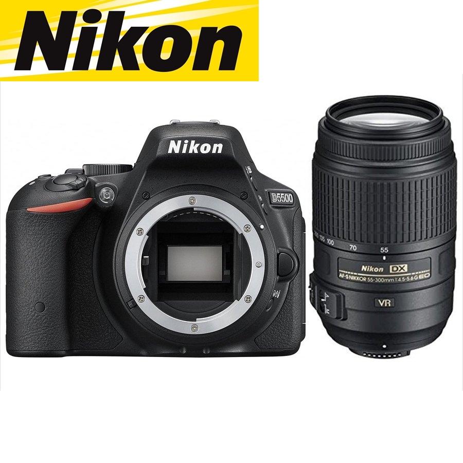 ニコン Nikon D5500 AF-S 55-300mm VR 望遠 レンズセット 手振れ補正