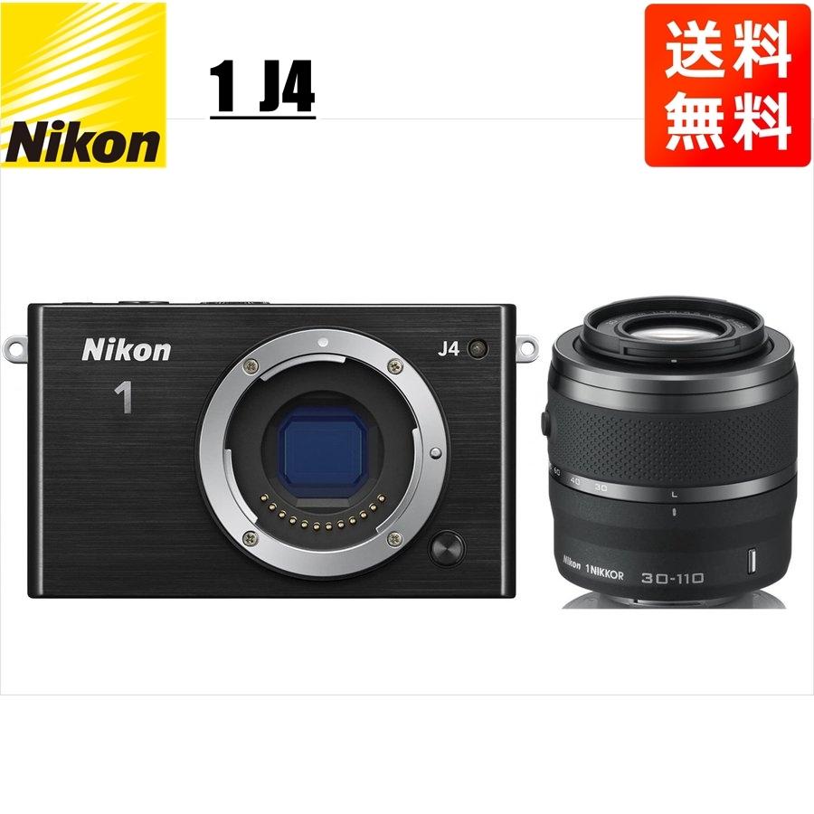 Nikon 1 J ニコン J4 ブラックボディ 30-110mm ブラック 望遠 Nikon 1 J ニコン J4 ブラックボディ 30-110mm ブラック 望遠