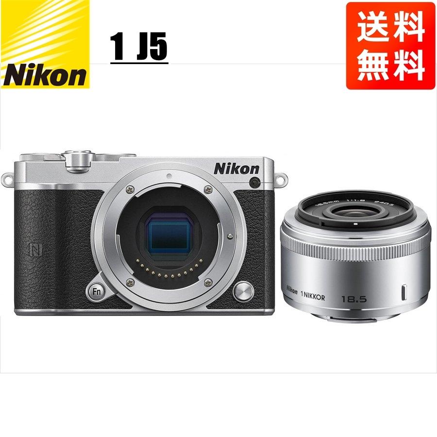Nikon 1 J ニコン J5 シルバーボディ 18.5mm 1.8 シルバー 単