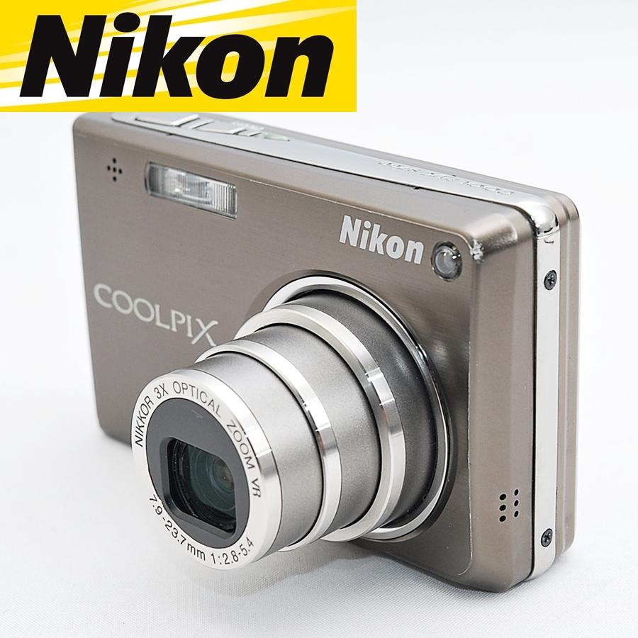 ニコン Nikon COOLPIX S700 光学3倍ズーム 1210万画素 コンデジ カメラ 中古 Nikon16CAMERArt