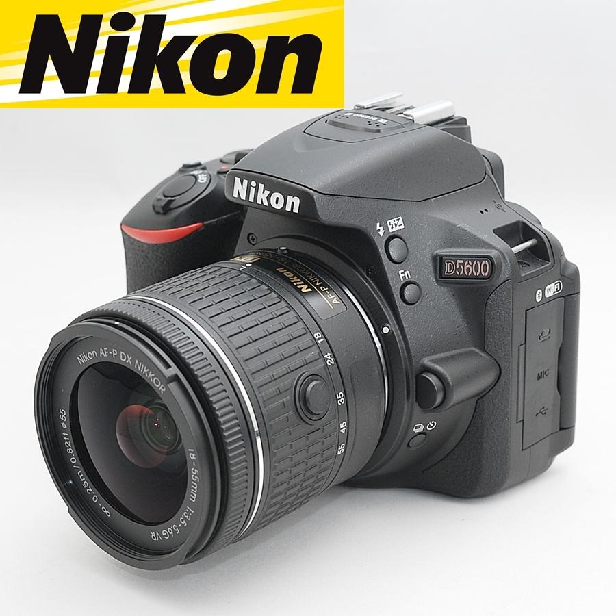 ニコン Nikon D5600 レンズキット WiFi Bluetooth搭載 一眼レフ カメラ 中古 Nikon3CAMERArt