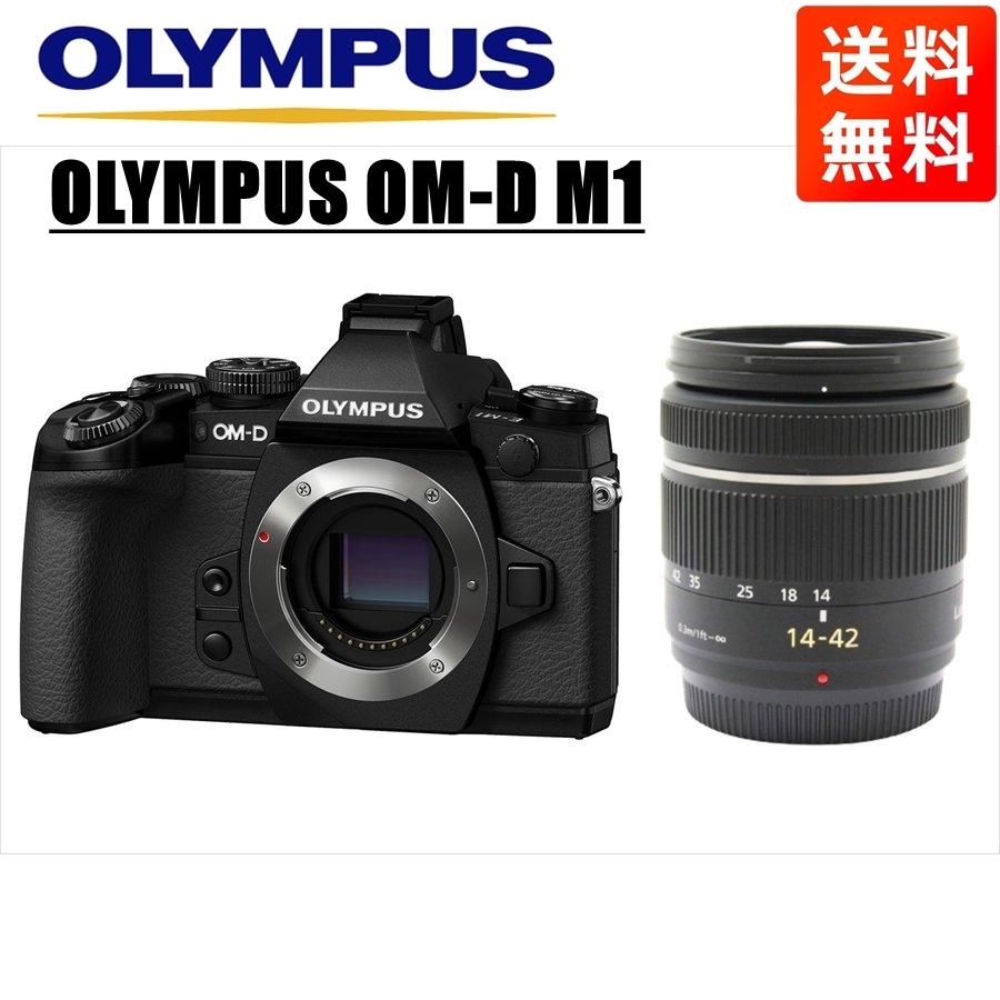 オリンパス OLYMPUS OM-D M1 ブラックボディ パナソニック 14 オリンパス OLYMPUS OM-D M1 ブラックボディ パナソニック 14