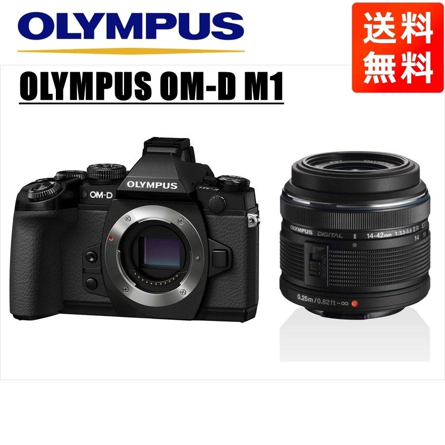 OM-D オリンパス OLYMPUS M1 ブラックボディ 14-42mm 黒 OM-D オリンパス OLYMPUS M1 ブラックボディ 14-42mm 黒