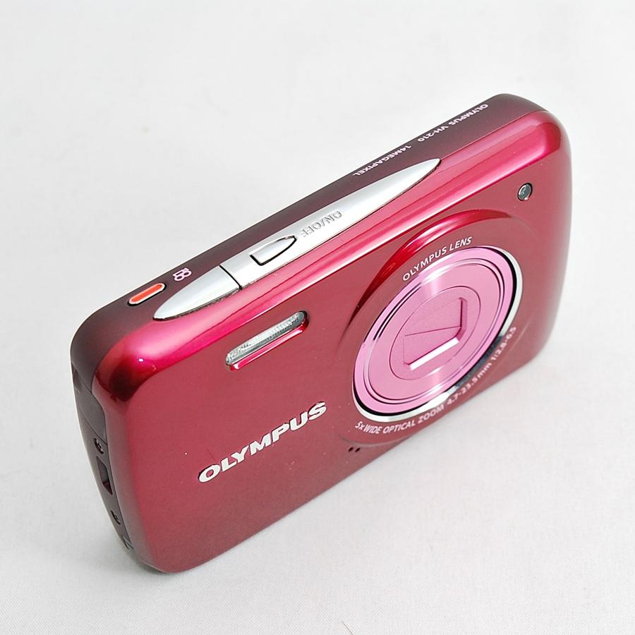 オリンパス OLYMPUS VH-210 レッド 3D写真が楽しめる 1400万画素 オリンパス OLYMPUS VH-210 レッド 3D写真が楽しめる 1400万画素