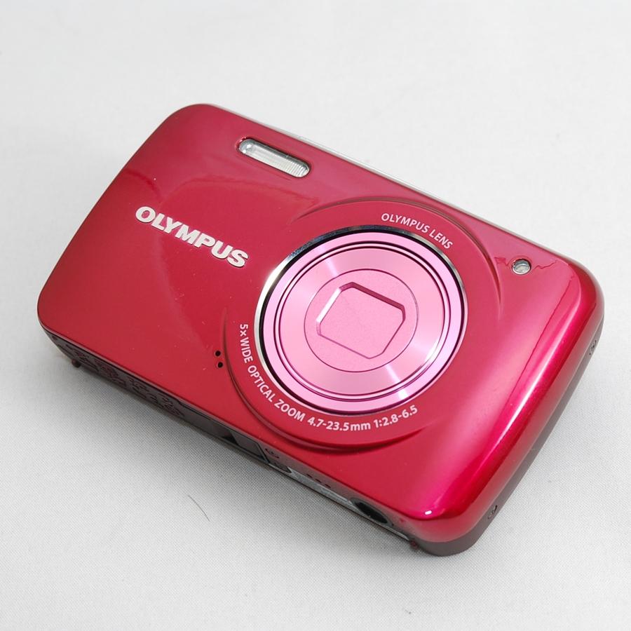 オリンパス OLYMPUS VH-210 レッド 3D写真が楽しめる 1400万画素 オリンパス OLYMPUS VH-210 レッド 3D写真が楽しめる 1400万画素