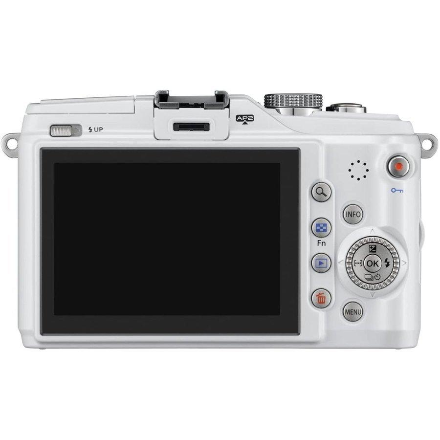 オリンパス OLYMPUS PEN Lite E-PL2 ダブルレンズキット ホワイト ミラーレス カメラ レンズ 中古｜camerart-shop｜03