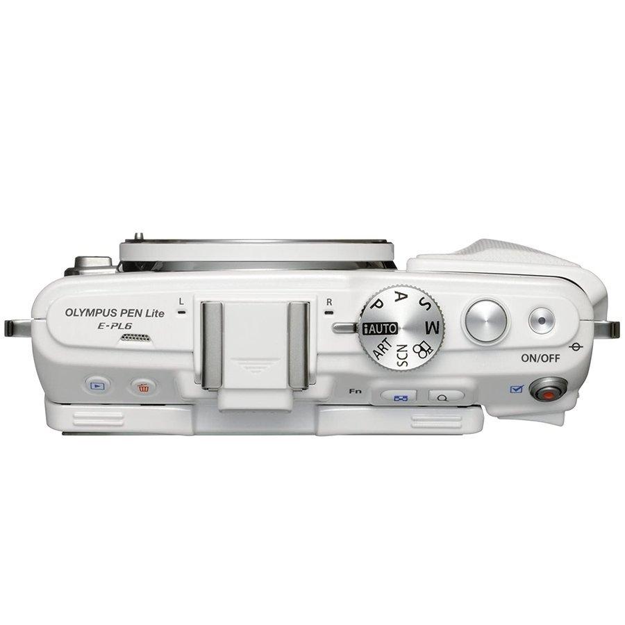 OLYMPUS オリンパス/ミラーレス一眼/E-PL6 ボディ/83SF01374/Bランク/69【中古】 OLYMPUS PEN オリンパス E-PL6 ボディ ホワイト ミラーレス 一眼レフ