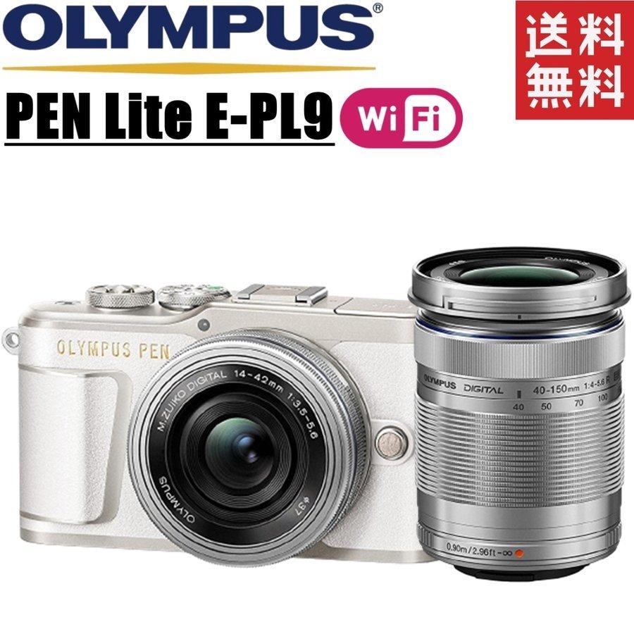 オリンパス OLYMPUS PEN E-PL9 ダブルレンズキット ホワイト ミラーレス 一眼レフ カメラ 中古｜camerart-shop