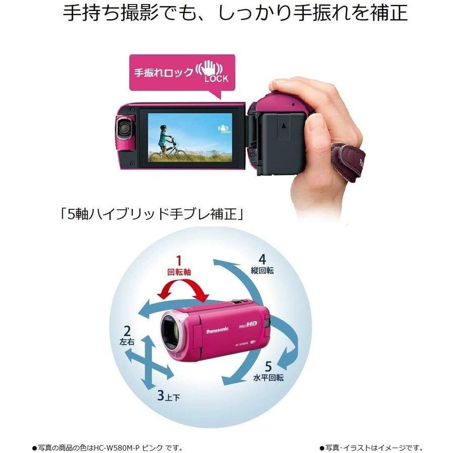 Panasonic パナソニック HC-W580M-T ブラウン HDビデオカメラ Wi Panasonic パナソニック HC-W580M-T ブラウン HDビデオカメラ Wi