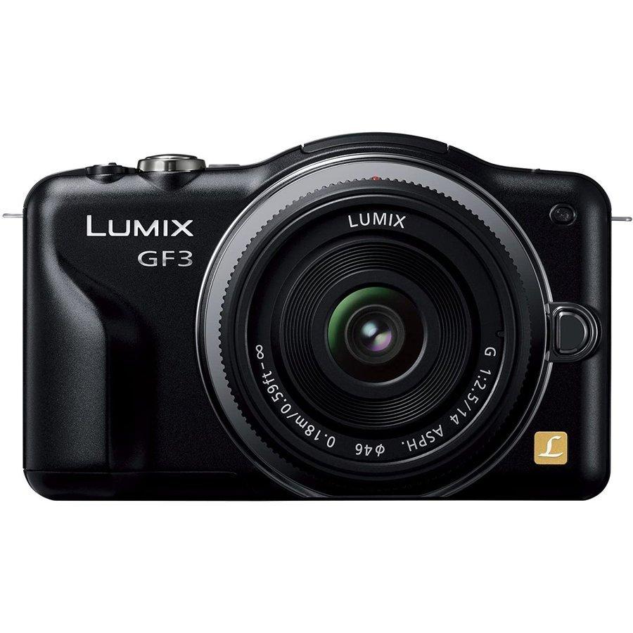 パナソニック Panasonic LUMIX GF3 レンズキット ブラック ミラーレス一眼レフ カメラ 中古｜camerart-shop｜02