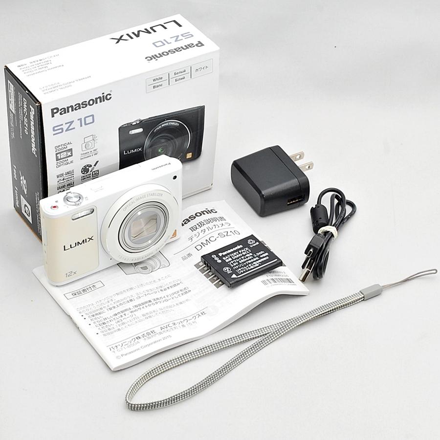 LUMIX パナソニック Panasonic DMC-SZ10 ホワイト Wi-Fi搭載
