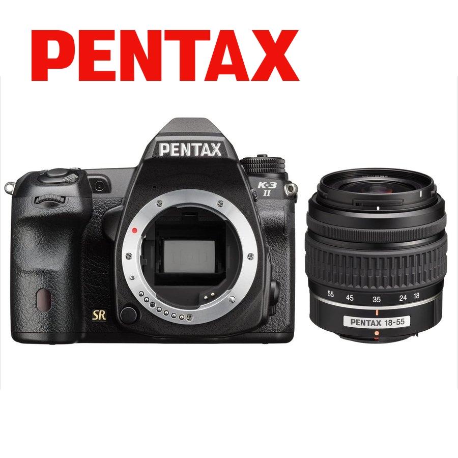 K-3 ペンタックス PENTAX II 18-55mm 標準 レンズセット K-3 ペンタックス PENTAX II 18-55mm 標準 レンズセット