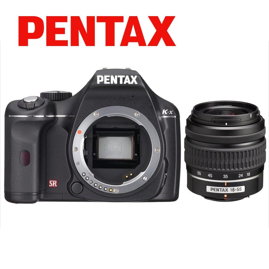 ペンタックス PENTAX K-x 18-55mm 標準 レンズセット ブラック ペンタックス PENTAX K-x 18-55mm 標準 レンズセット ブラック