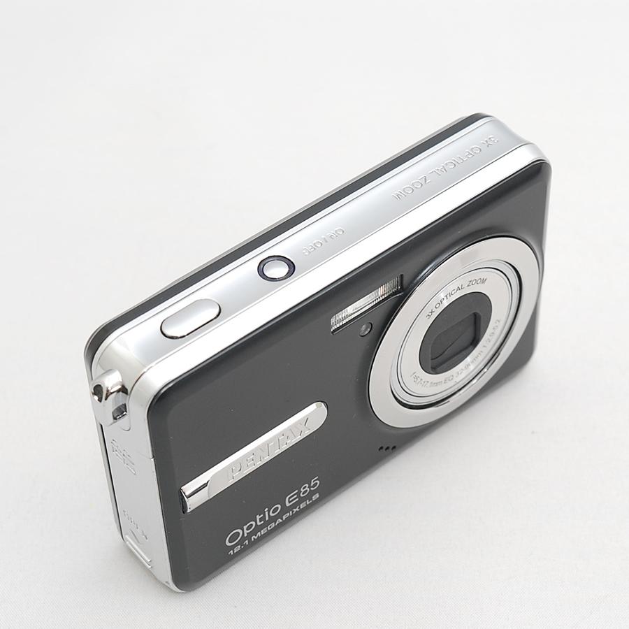 ペンタックス PENTAX Optio E85 ブラック 光学3倍ズーム 1210万 ペンタックス PENTAX Optio E85 ブラック 光学3倍ズーム 1210万