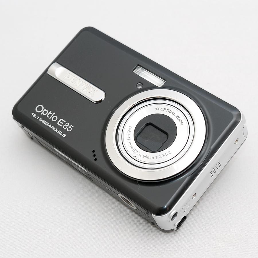 ペンタックス PENTAX Optio E85 ブラック 光学3倍ズーム 1210万 ペンタックス PENTAX Optio E85 ブラック 光学3倍ズーム 1210万