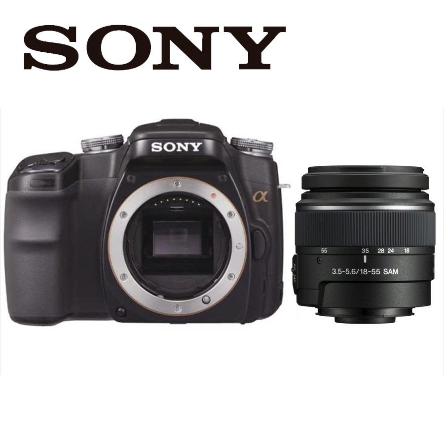 ソニー SONY α100 DT 18-55mm 標準 レンズセット デジタル一眼レフ