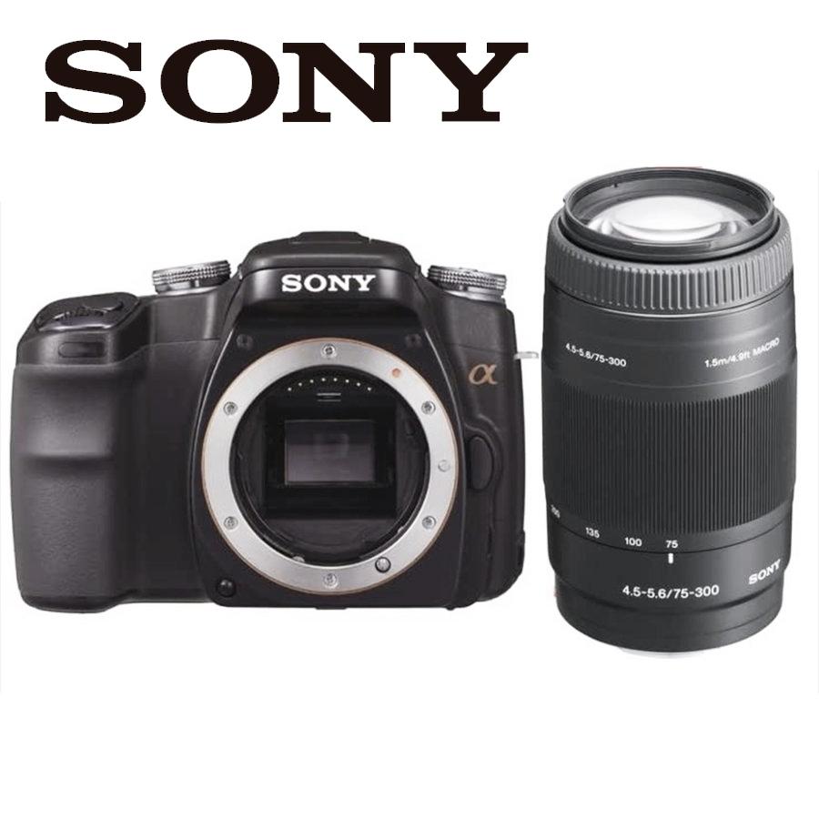 α(ソニー) ソニー SONY α100 75-300mm 望遠 レンズセット α(ソニー) ソニー SONY α100 75-300mm 望遠 レンズセット