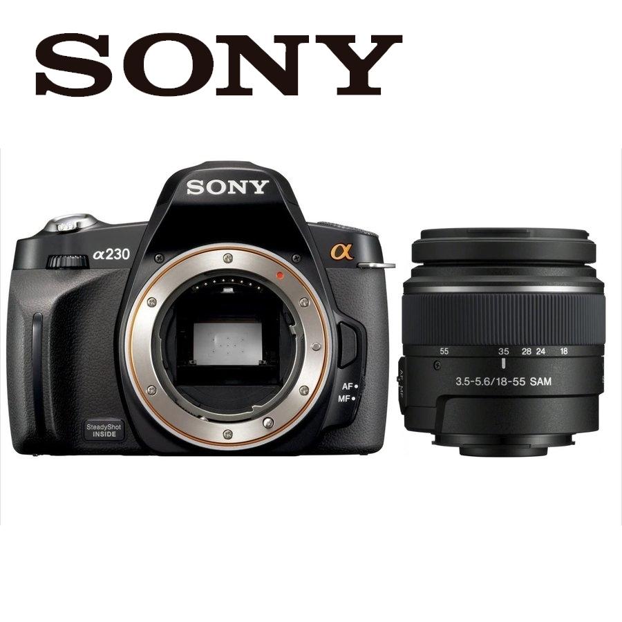 ソニー SONY α230 DT 18-55mm 標準 レンズセット デジタル一眼 ソニー SONY α230 DT 18-55mm 標準 レンズセット デジタル一眼