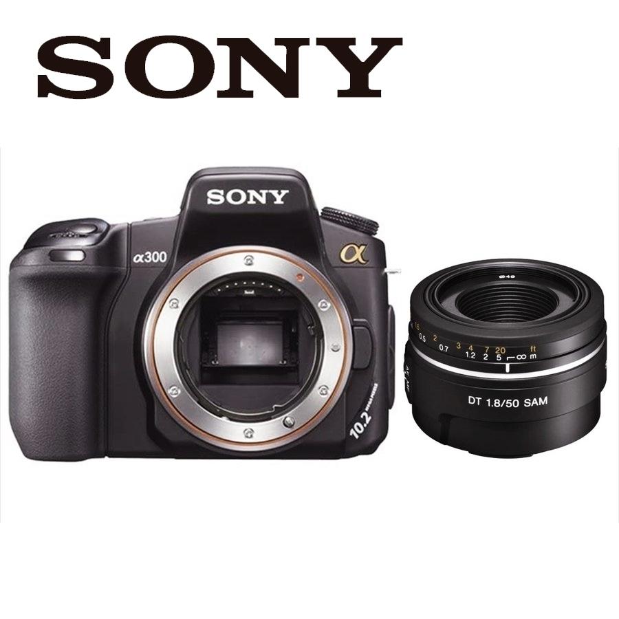 α(ソニー) ソニー SONY α300 DT 50mm 1.8 単焦点 レンズセット α(ソニー) ソニー SONY α300 DT 50mm 1.8 単焦点 レンズセット
