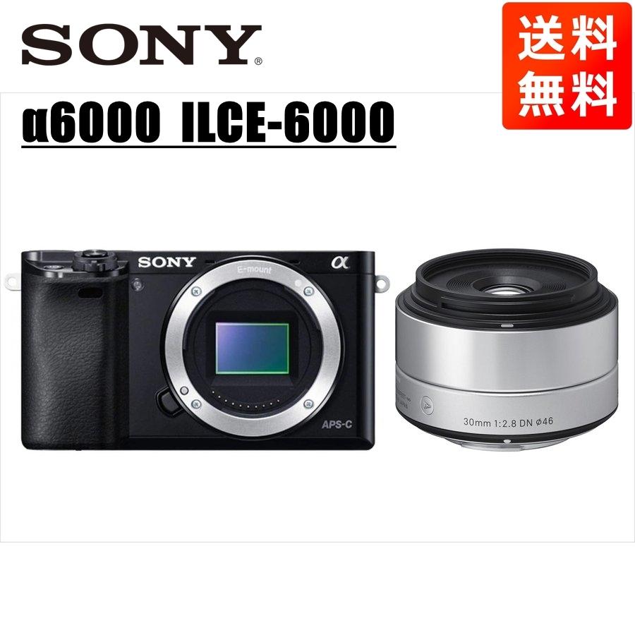α(ソニー) ソニー SONY α6000 ブラックボディ シグマ 30mm 2.8 α(ソニー) ソニー SONY α6000 ブラックボディ シグマ 30mm 2.8