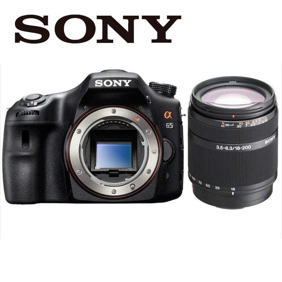 α(ソニー) ソニー SONY α65 DT 18-200mm 高倍率 レンズセット α(ソニー) ソニー SONY α65 DT 18-200mm 高倍率 レンズセット