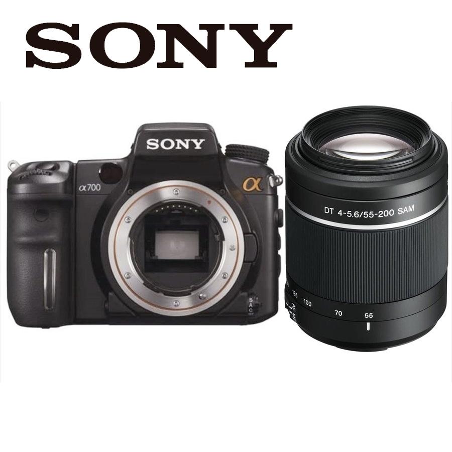 α(ソニー) ソニー SONY α700 DT 55-200mm 望遠 レンズセット α(ソニー) ソニー SONY α700 DT 55-200mm 望遠 レンズセット