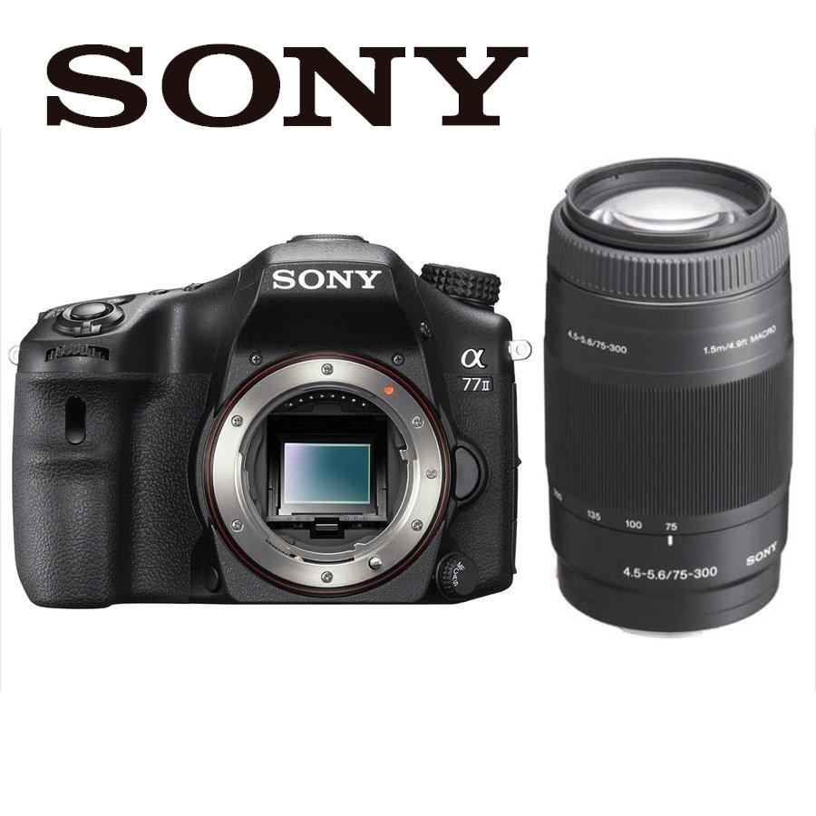 ソニー SONY α77 Mark2 75-300mm 望遠 レンズセット デジタル ソニー SONY α77 Mark2 75-300mm 望遠 レンズセット デジタル