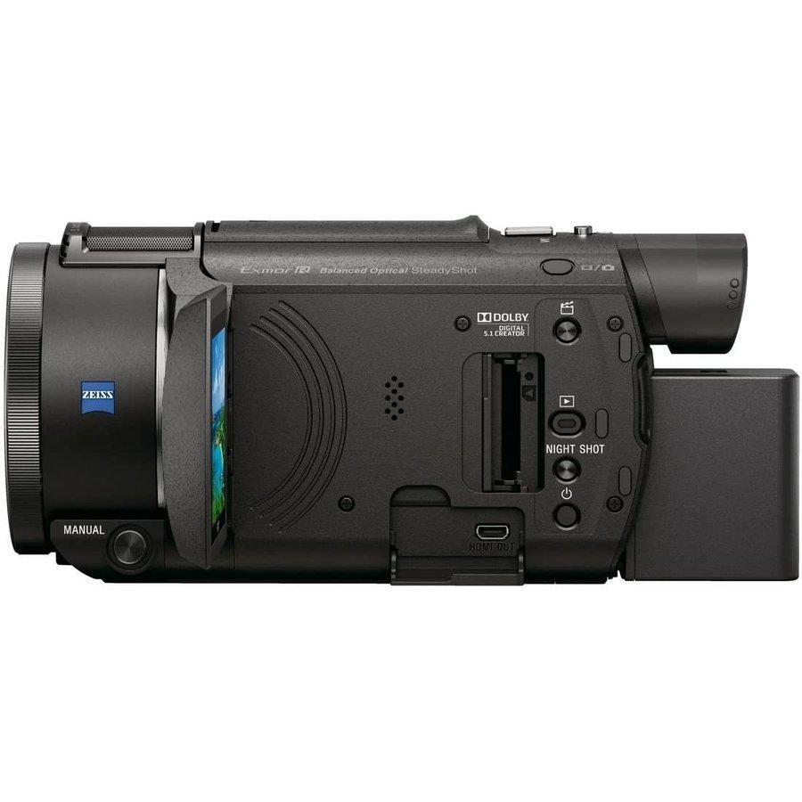 ソニー SONY FDR-AX60 B ブラック 高画質 4K対応 64GB 光学20倍 ビデオカメラ Handycam 中古｜camerart-shop｜04