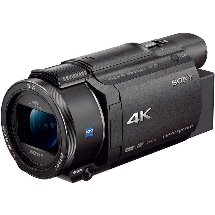 SONY ソニー FDR-AX60 B ブラック 高画質 4K対応 64GB 光学20倍 SONY ソニー FDR-AX60 B ブラック 高画質 4K対応 64GB 光学20倍