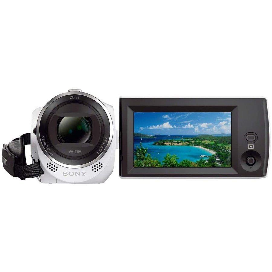 ソニー SONY HDR-CX470 W ホワイト ビデオカメラ 32GB 光学30倍 Handycam 中古｜camerart-shop｜08