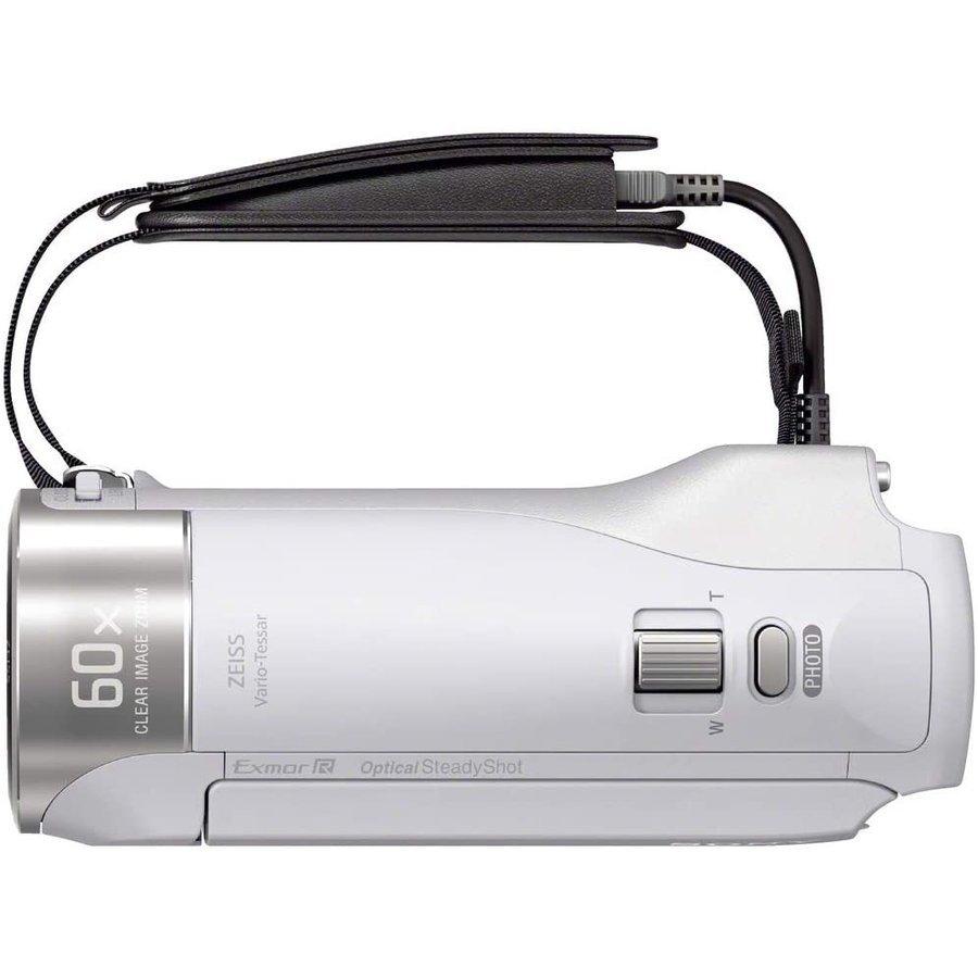 ソニー SONY HDR-CX470 W ホワイト ビデオカメラ 32GB 光学30倍 Handycam 中古｜camerart-shop｜09