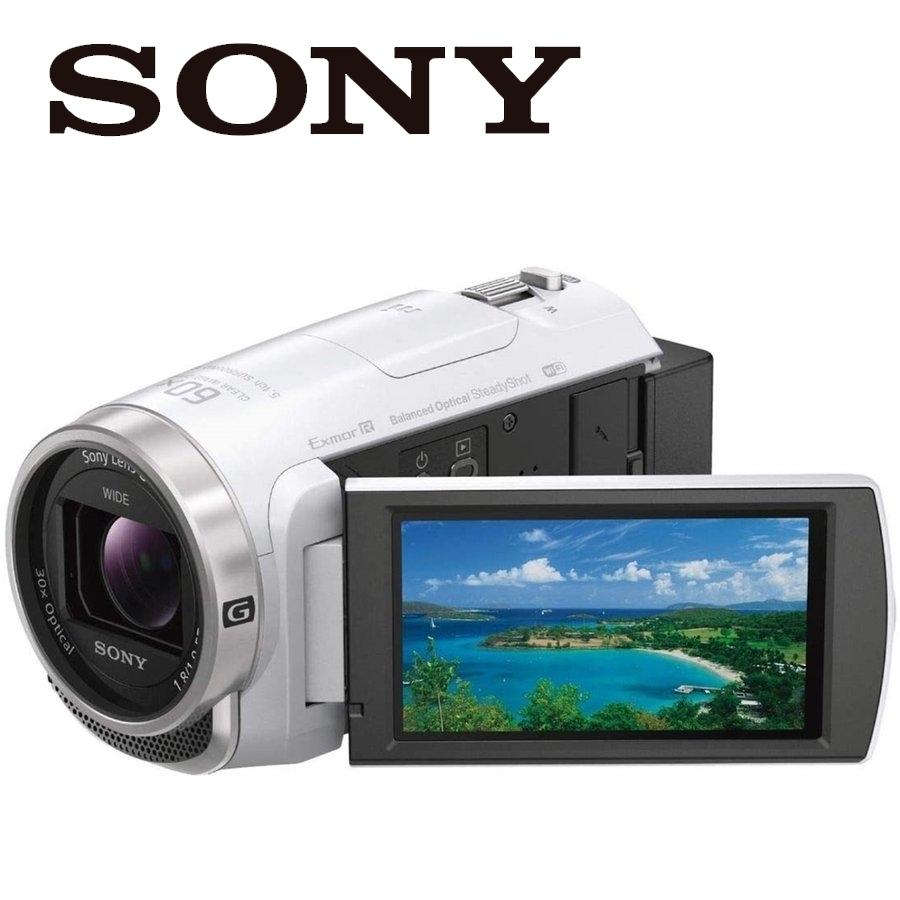 SONY ソニー HDR-CX680 W ホワイト デジタルビデオカメラ 光学30 SONY ソニー HDR-CX680 W ホワイト デジタルビデオカメラ 光学30